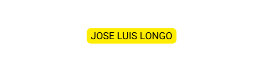 JOSE LUIS LONGO