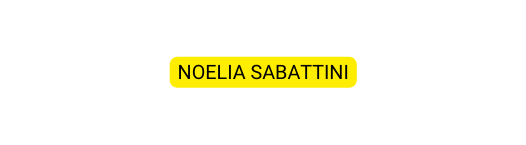 NOELIA SABATTINI