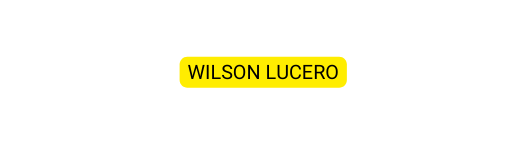 WILSON LUCERO