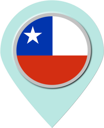 Chile Location Pin