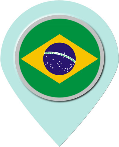 Brazil Location Pin